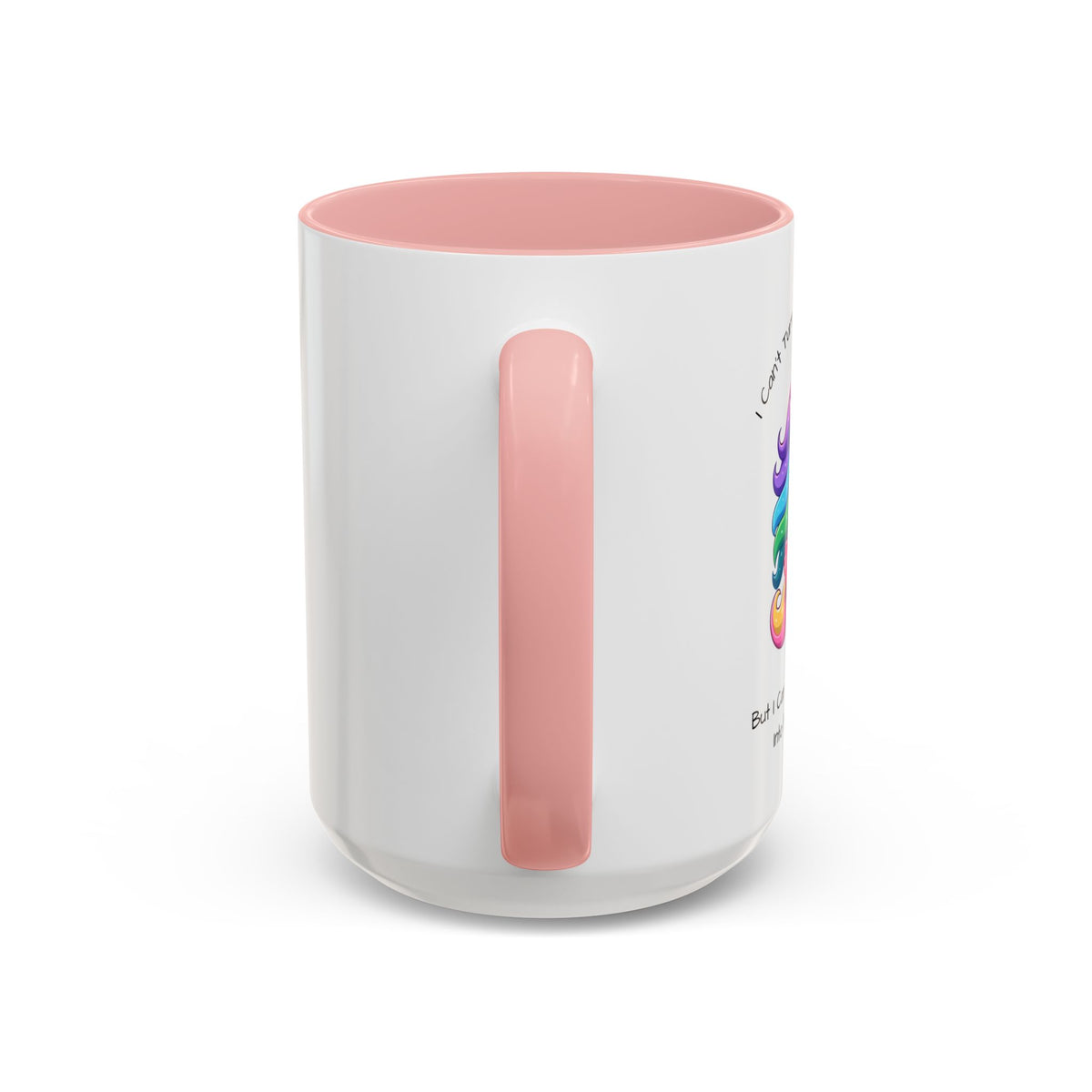 Cookies Into Breakfast-Accent Coffee Mug (11, 15oz) (Pink)