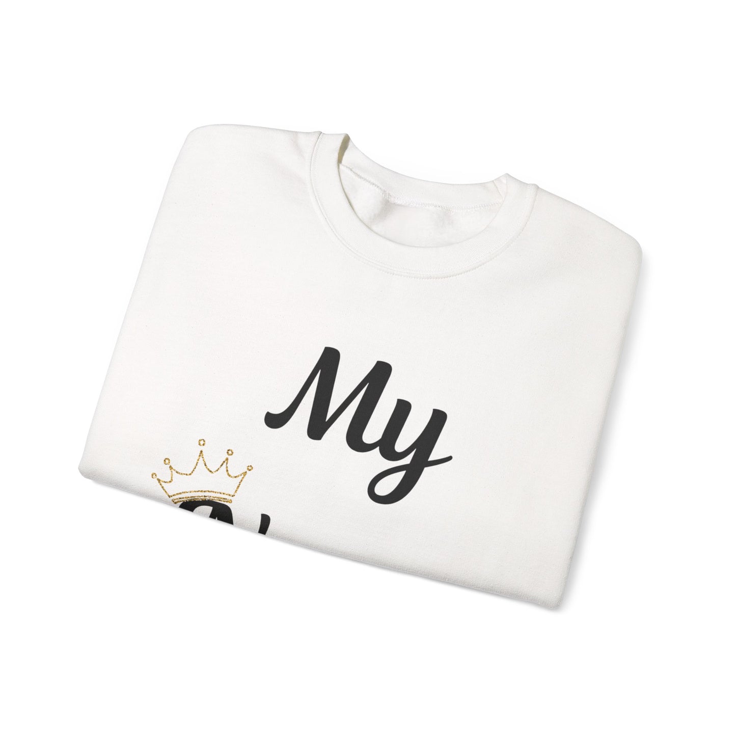 My Nana Is a Queen Crewneck Sweatshirt - Perfect Gift for Grandmothers