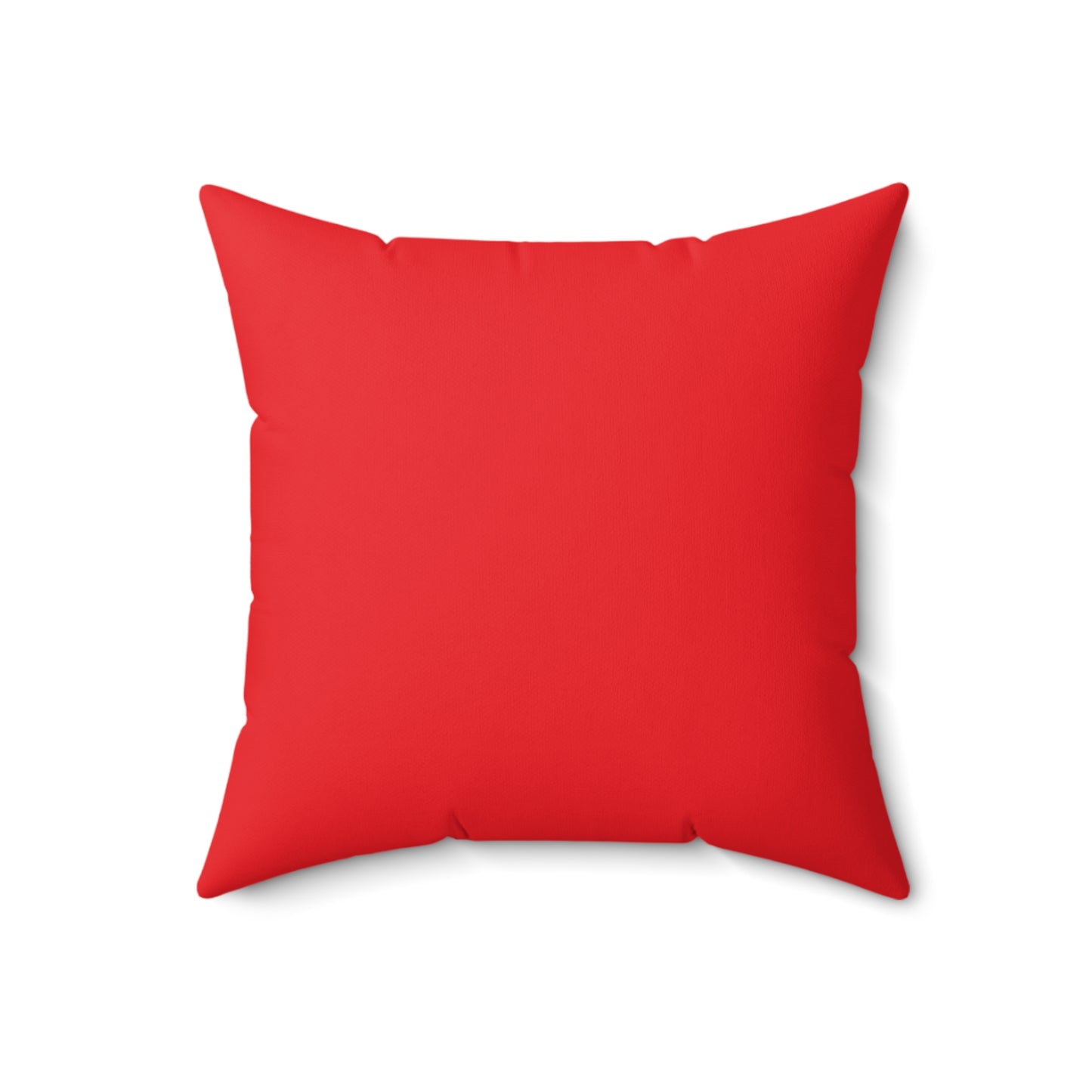 They Not Like Us 4- (Red) Spun Polyester Square Pillow