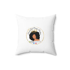 Star-Spun Polyester Square Pillow