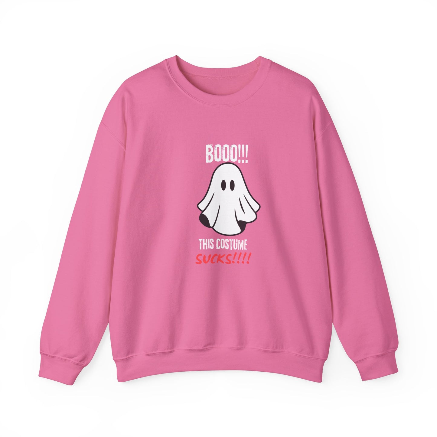 Boo Costume Sucks-Black-Sweatshirt