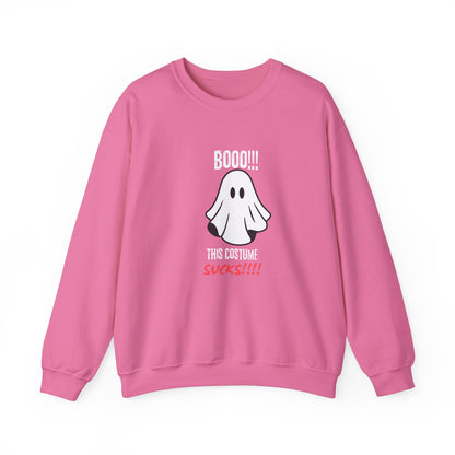 Boo Costume Sucks-Black-Sweatshirt