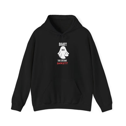 Boo Costume Sucks-Black-Hoodie