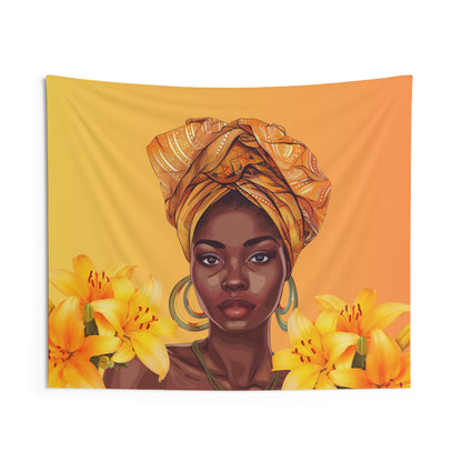 Queen Lilly Indoor Wall Tapestry
