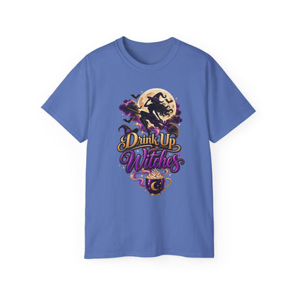 Drink Up Witches-bougie Cotton Tee
