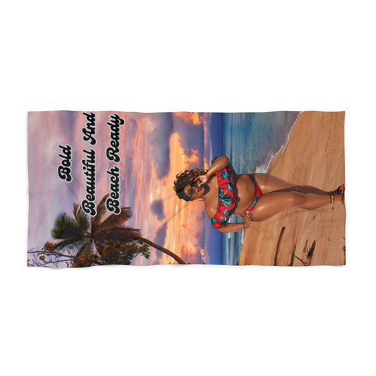 Bold Beautiful And Beach Ready Beach Towel