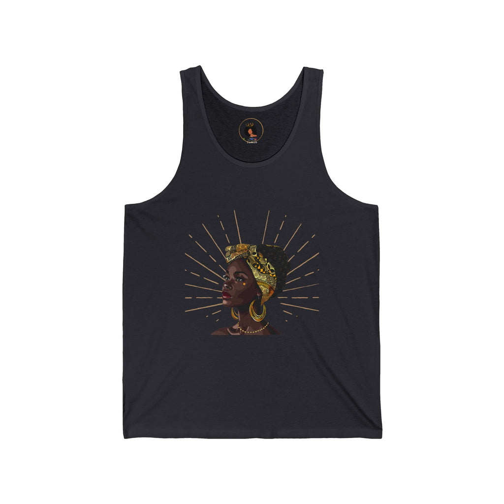 Queen Star Unisex Jersey Tank