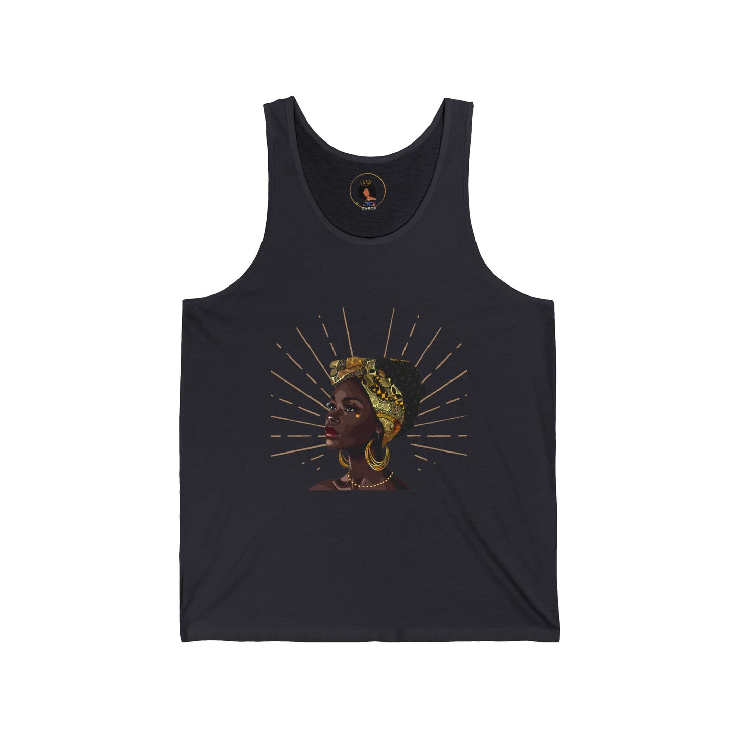 Queen Star Unisex Jersey Tank
