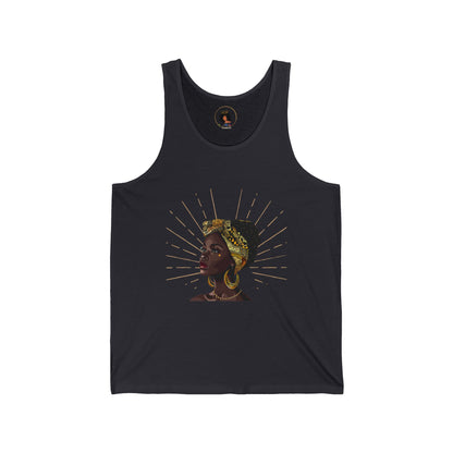 Queen Star Unisex Jersey Tank