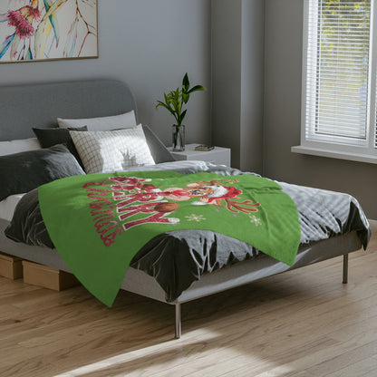 Merry Christmas Reindeer-Green