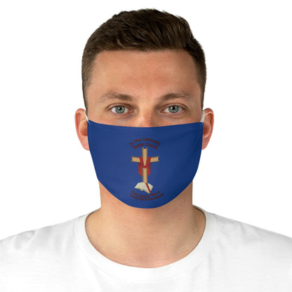 St Paul Missionary Baptist Church Face Mask — Dk Blue