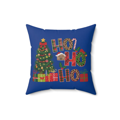 Ho Ho Ho-Christmas Tree-Dark Blue
