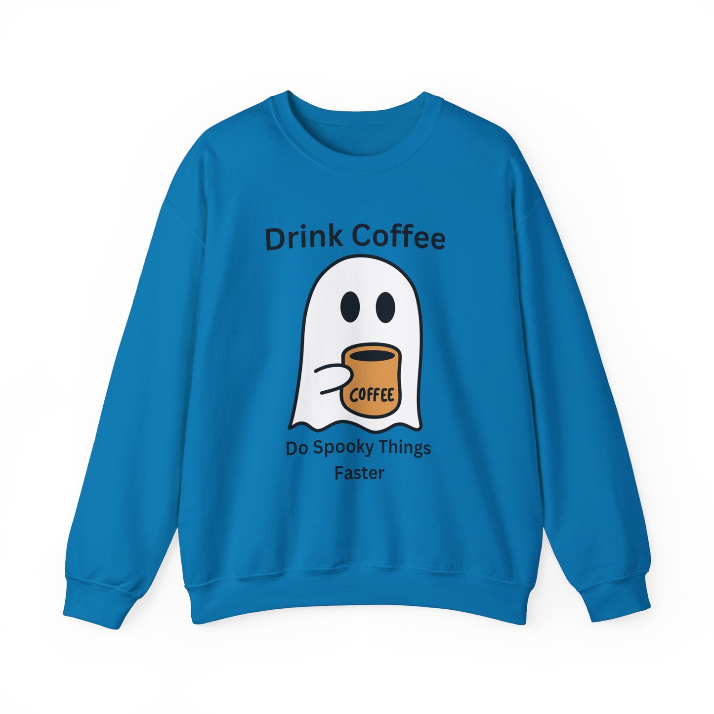 Boo Drink Coffee-Ghost-Sweatshirt