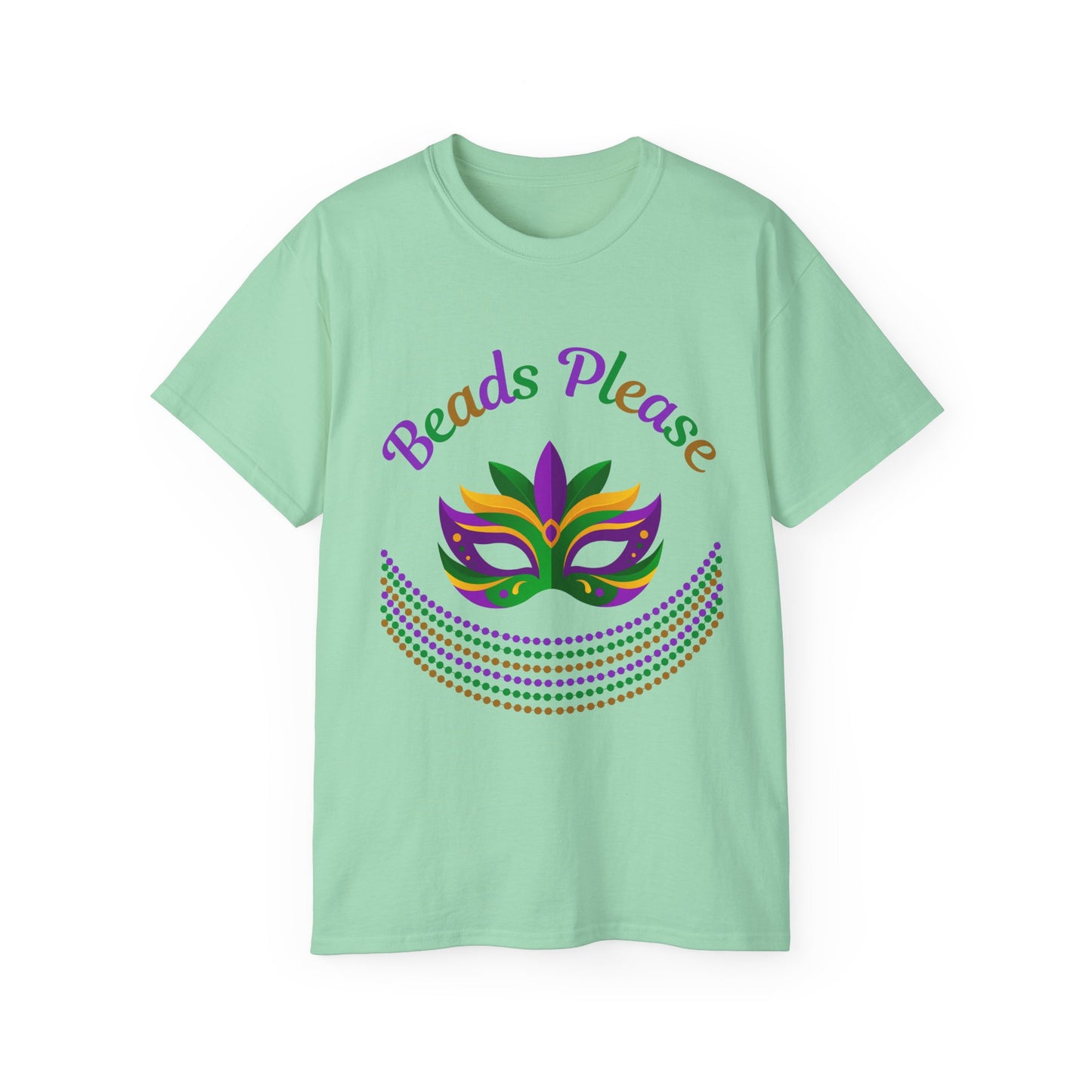 Beads Please Mardi Gras T-Shirt-1