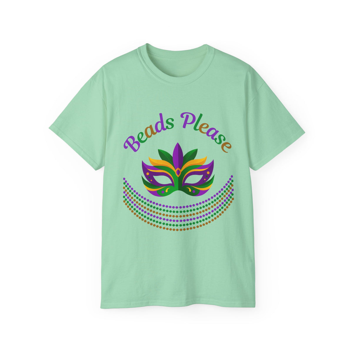 Beads Please Mardi Gras T-Shirt-1