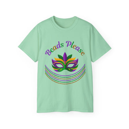 Beads Please Mardi Gras T-Shirt-1