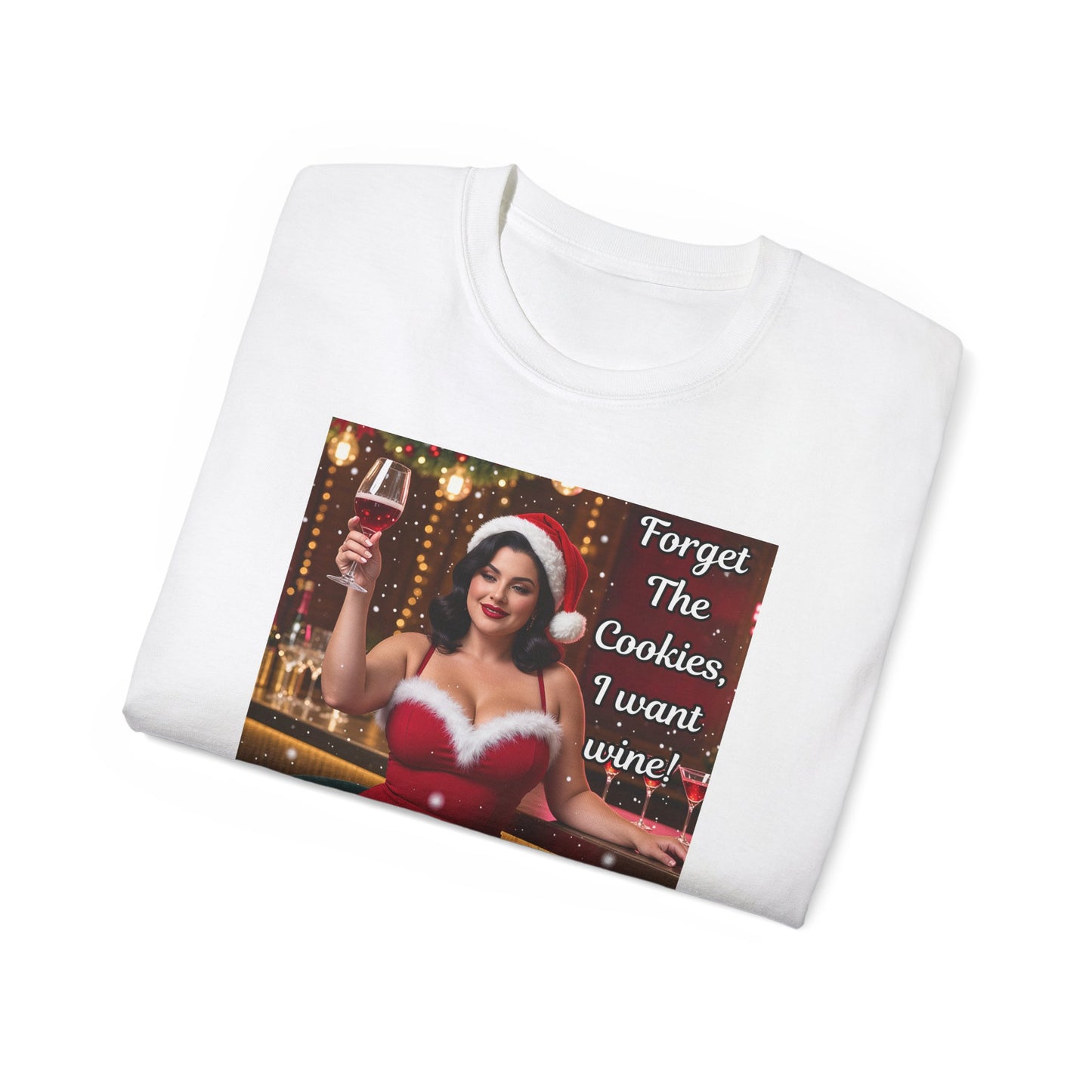 Ms Claus Wine Tee 1