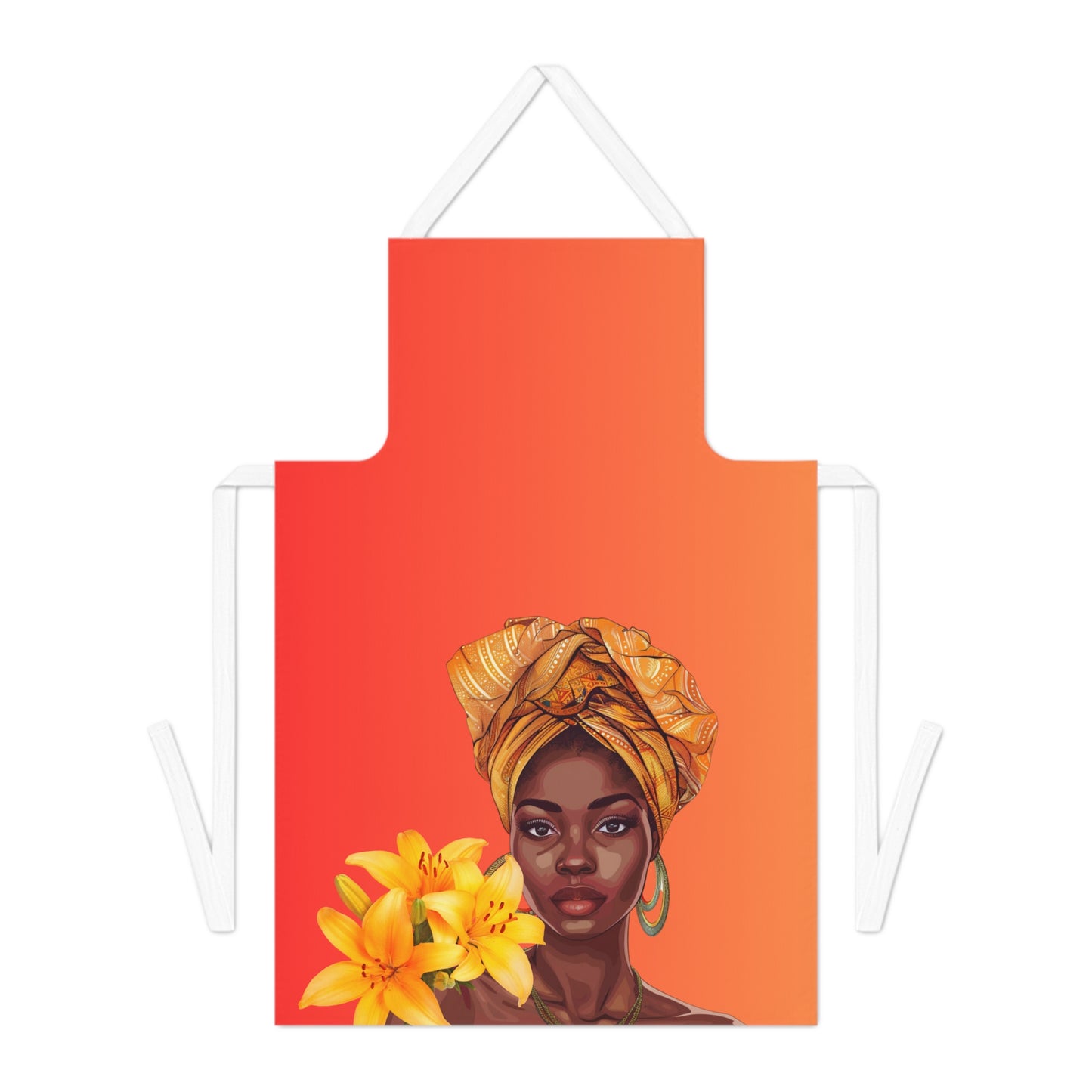 Queen Lily Apron - Perfect Gift for Home Chefs and Art Lovers