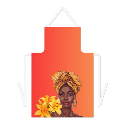 Queen Lily Apron - Perfect Gift for Home Chefs and Art Lovers