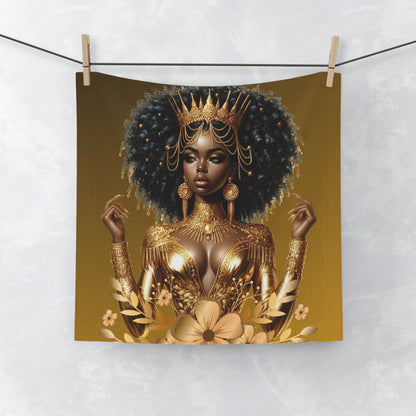 Golden-Goddess-Face Towel