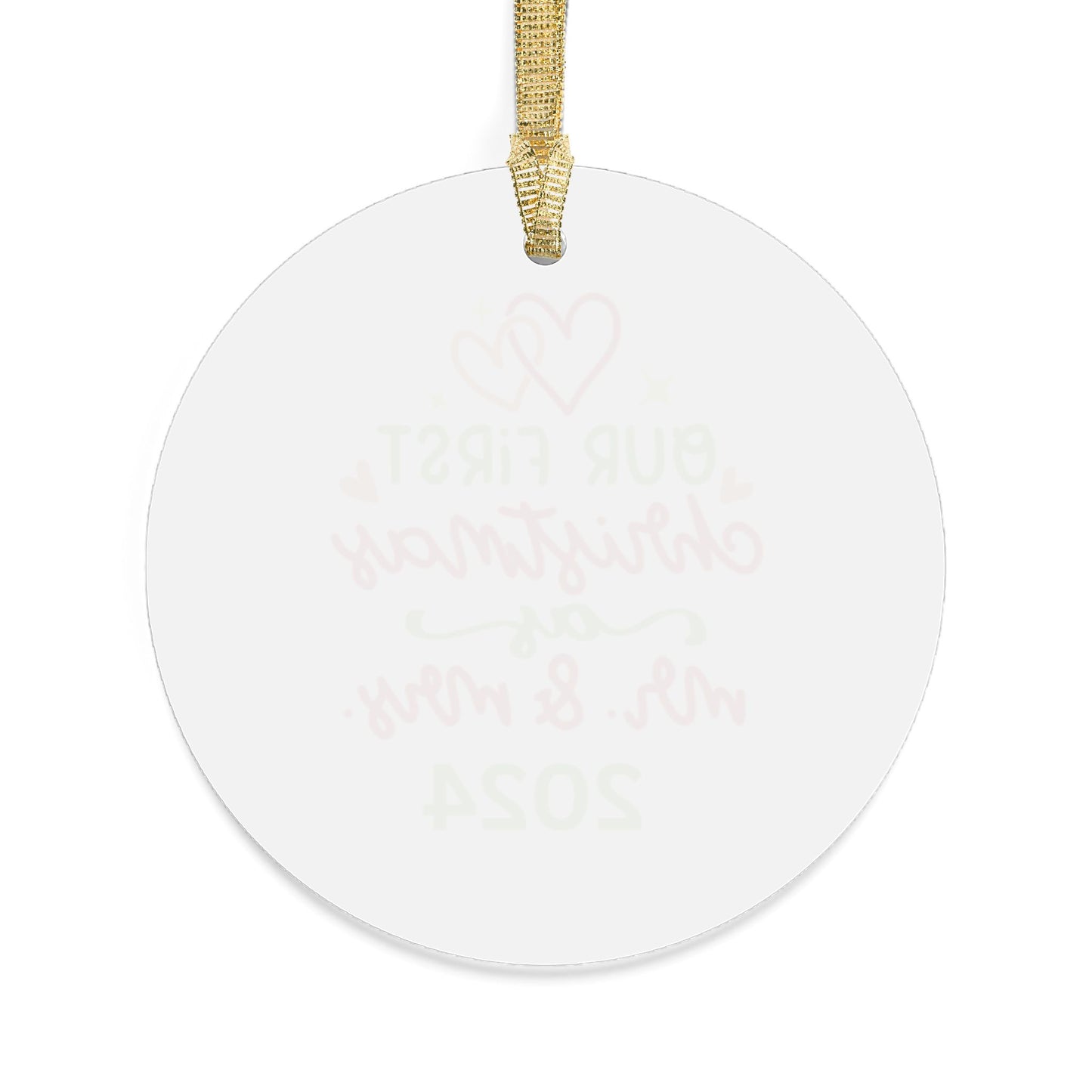 1st Christmas Mr. and Mrs.