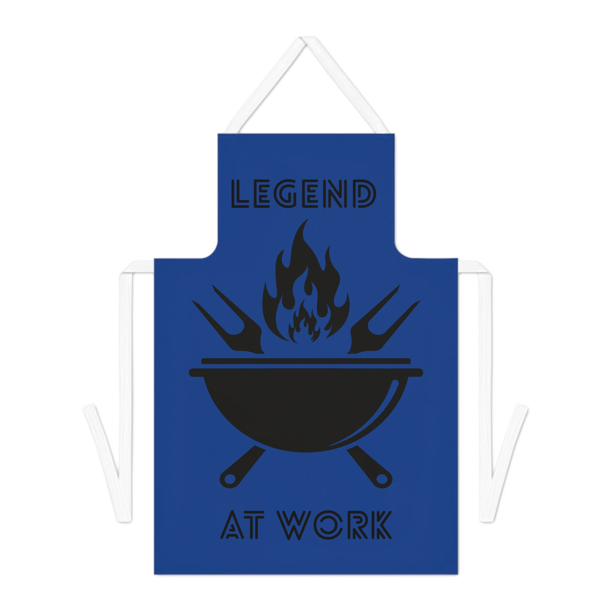 Legend at Work Adult Apron Dk Blue-Black