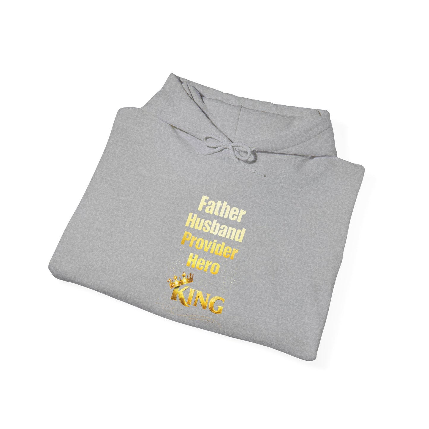 Father Husband Provider Hero King-Hoodie