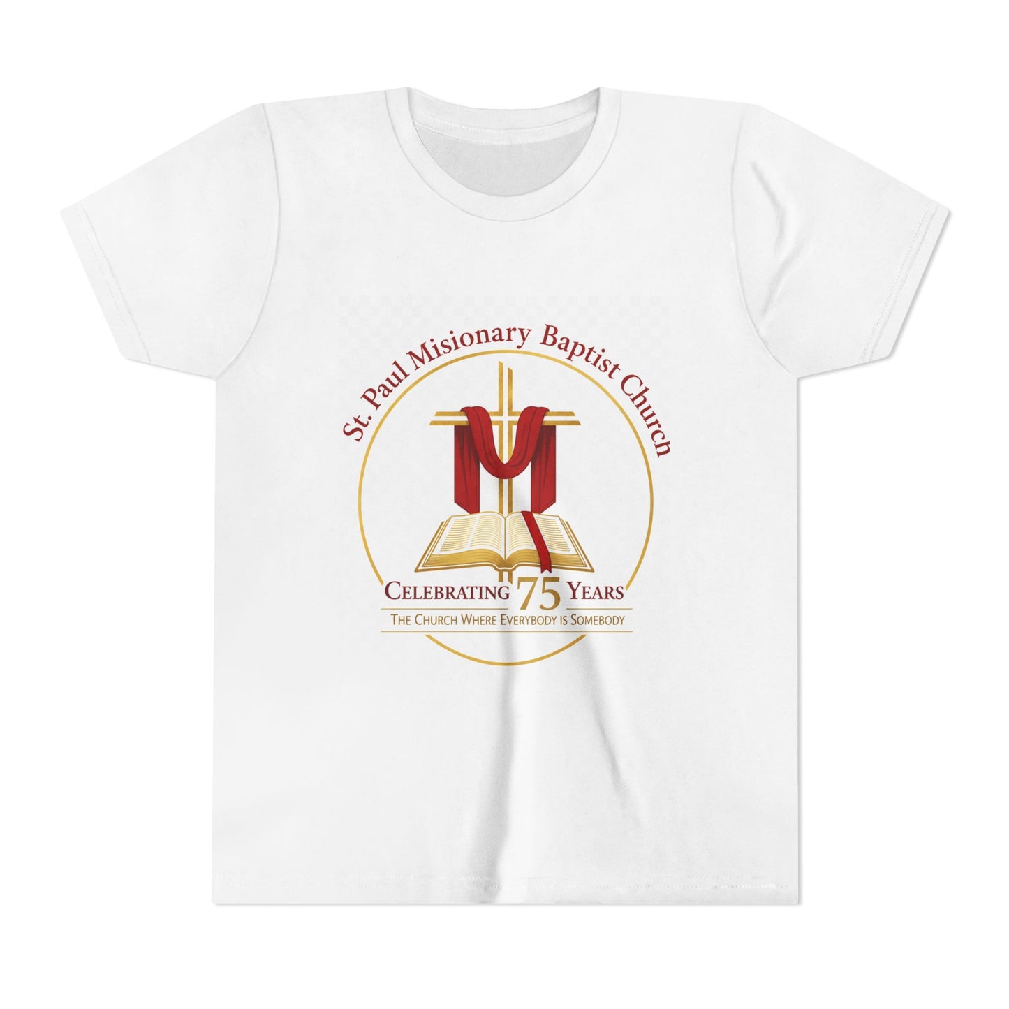 St. Paul Missionary Baptist Church 75th Anniversary Celebration-Youth Tee