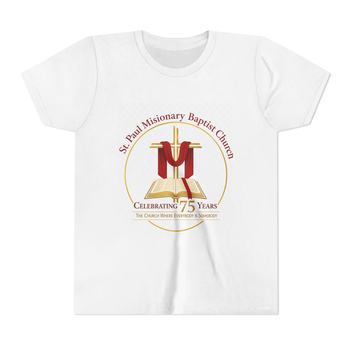 St. Paul Missionary Baptist Church 75th Anniversary Celebration-Youth Tee