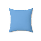 They Not Like Us 3- (Lt Blue) Spun Polyester Square Pillow
