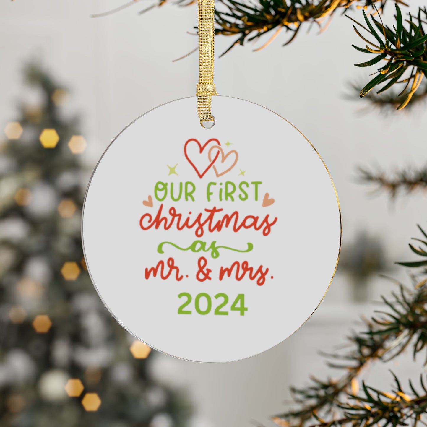 1st Christmas Mr. and Mrs.