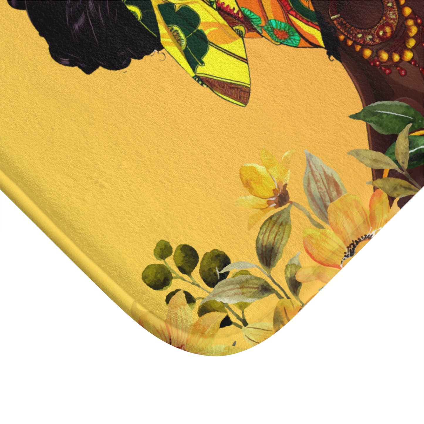 Queen Sunflower Bath Mat