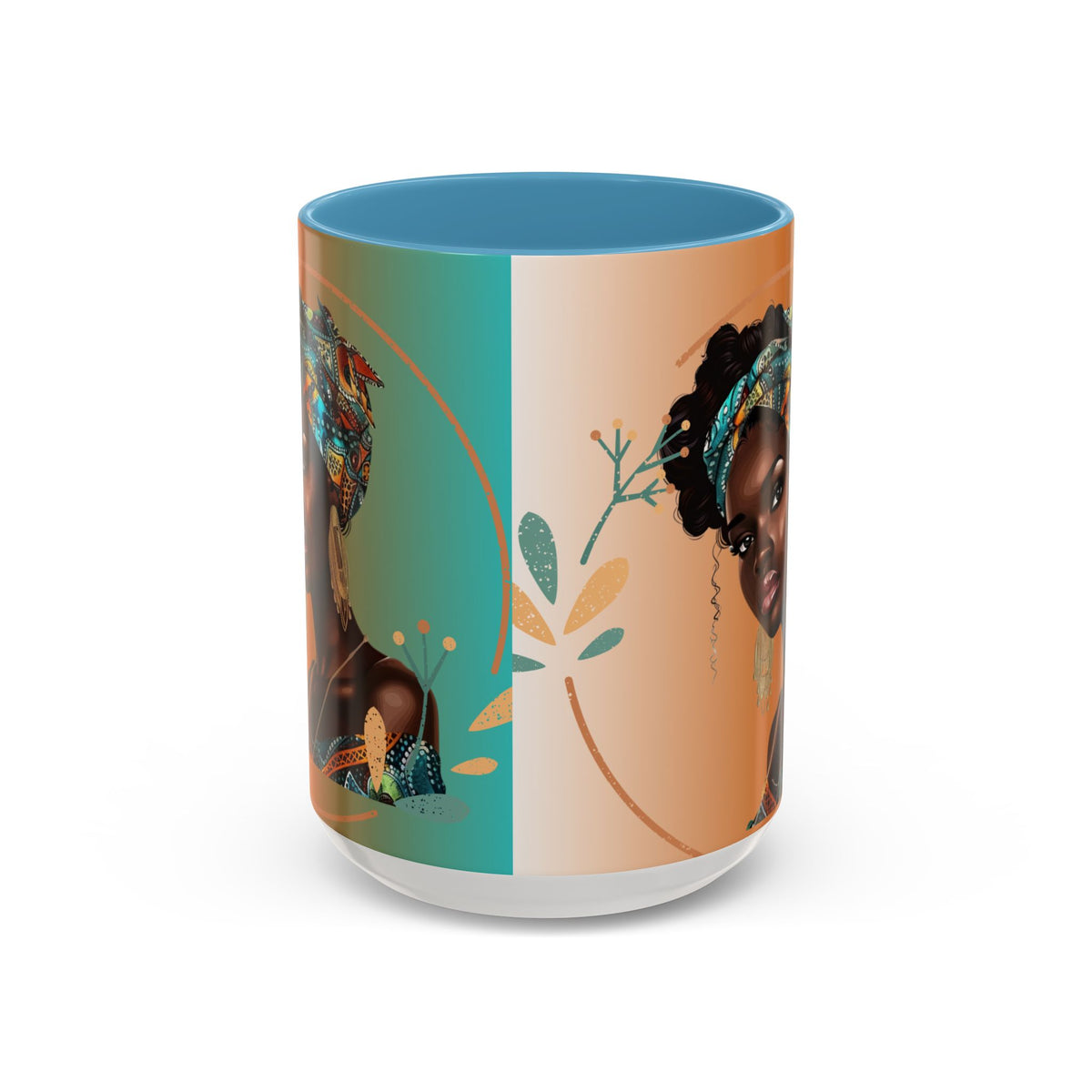 Queen Teal Accent Coffee Mug |  11oz & 15oz