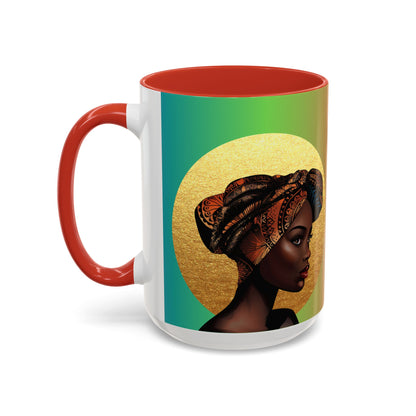 Queen Moon Accent Coffee Mug - 11oz & 15oz