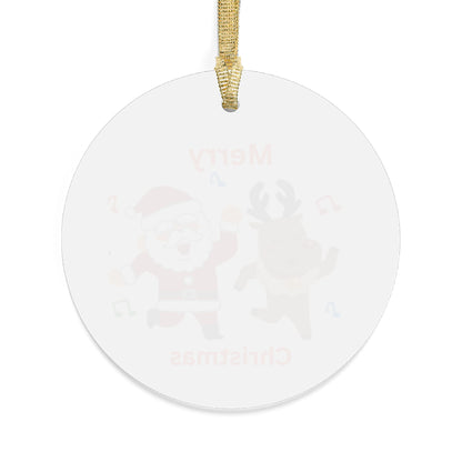 Singing Santa and Rudolf