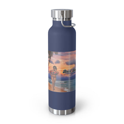 Bold & Beautiful Insulated 22 oz Water Bottle