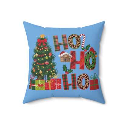 Ho Ho Ho Tree-Light Blue