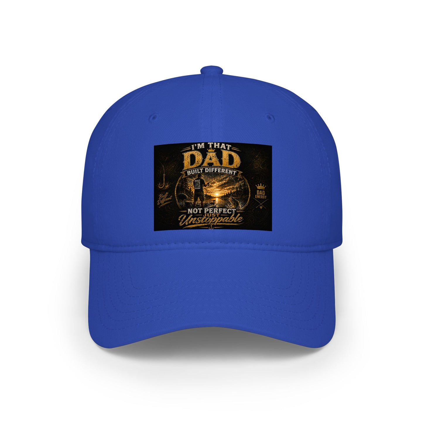 "I'm That Dad" Vintage fishing Design- Low Profile Baseball Cap