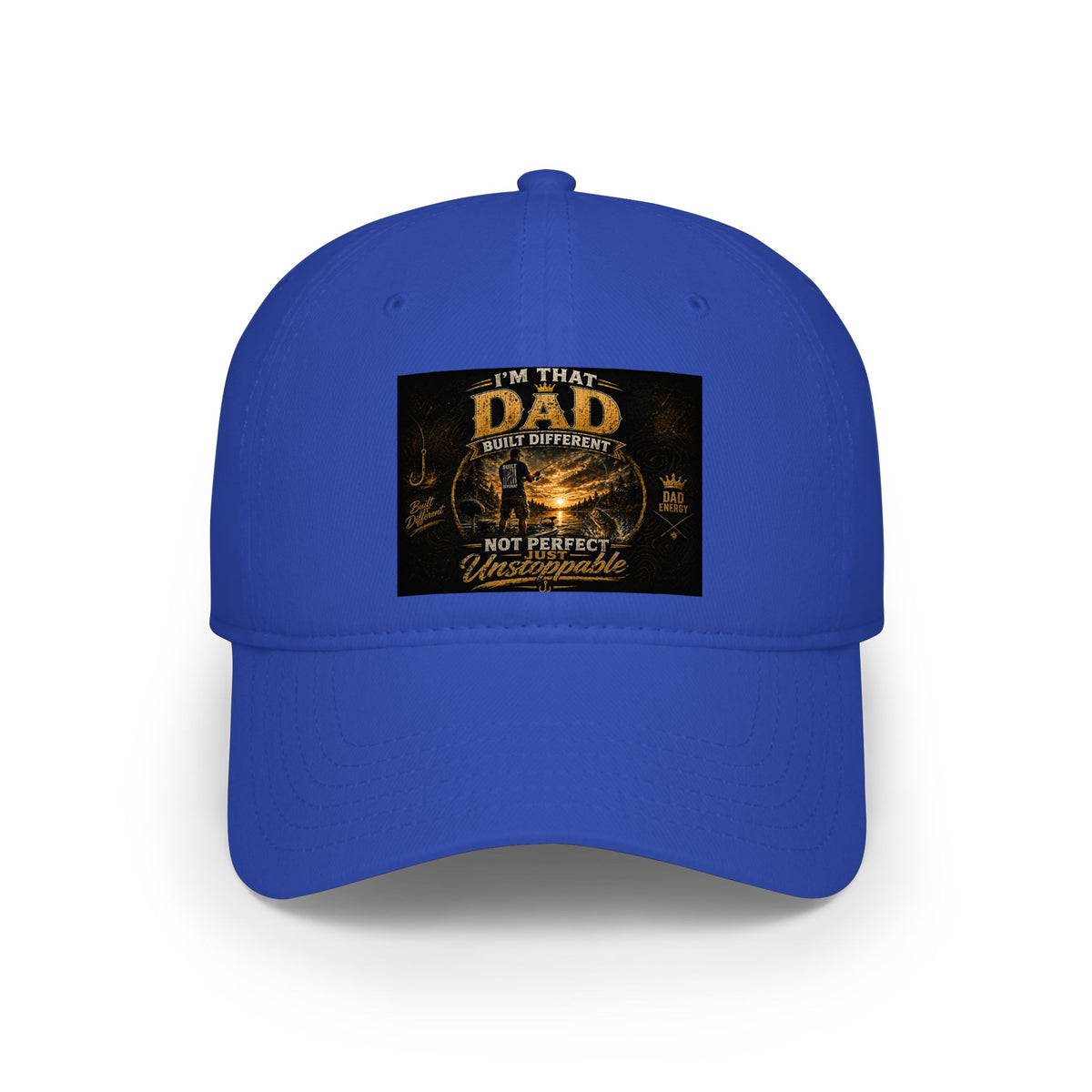 "I'm That Dad" Vintage fishing Design- Low Profile Baseball Cap