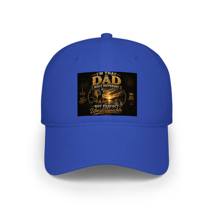 "I'm That Dad" Vintage fishing Design- Low Profile Baseball Cap