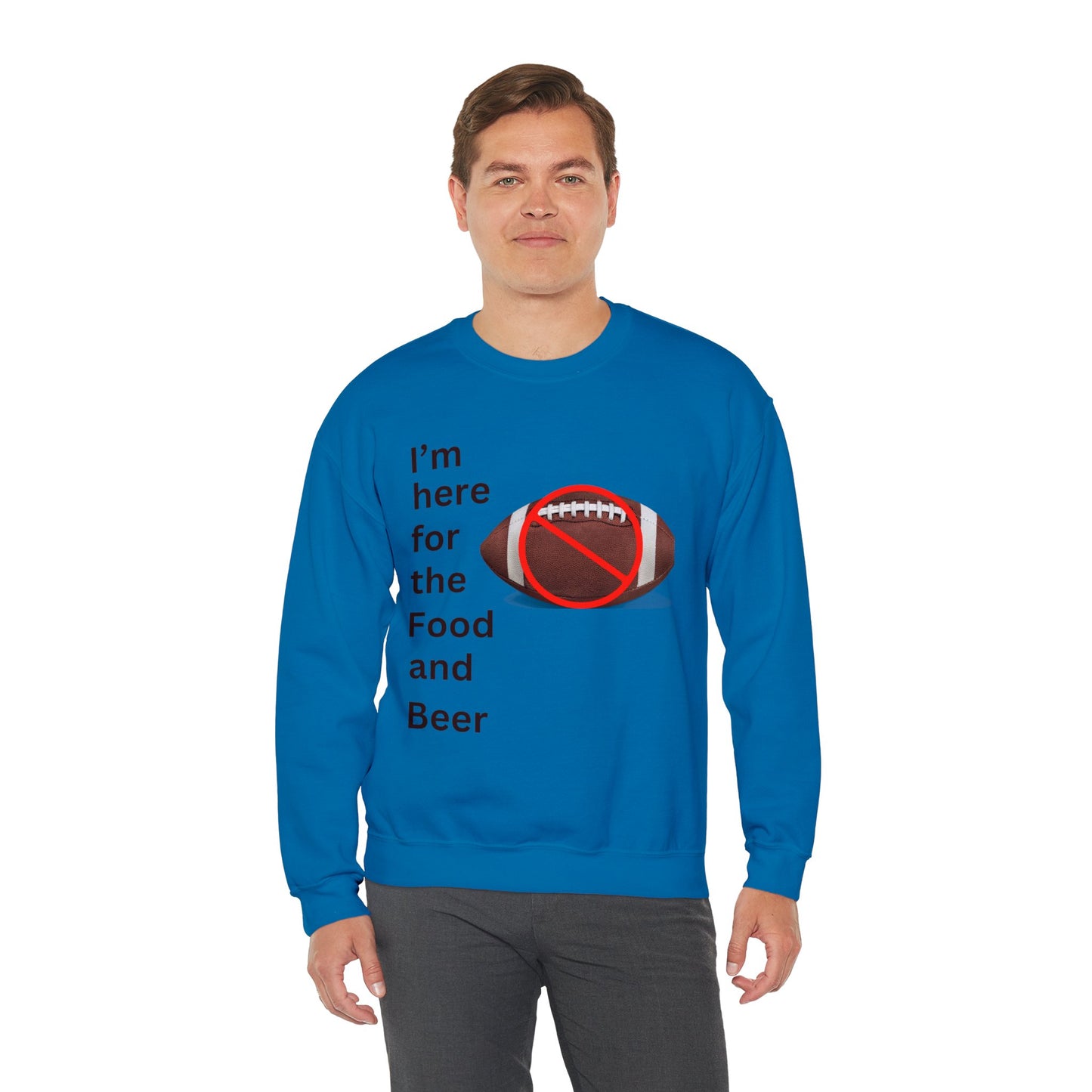 Food and Beer- Sweatshirt