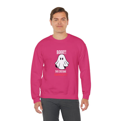 Boo Costume Sucks-Black-Sweatshirt