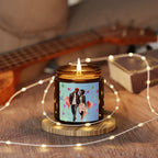 Butterfly-Scented Soy Candle (Multi-Size, Amber Jar)
