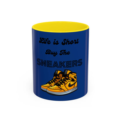 Life is Short Buy The Sneakers Mug