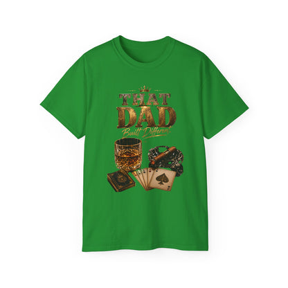 That Dad Poker & Whiskey T-Shirt — Father’s Day Gift for Poker-Loving Dads