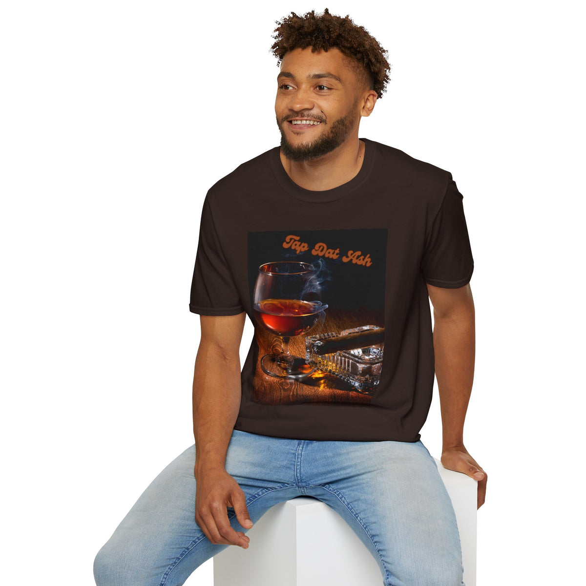 Unisex Soft style T-Shirt with Stylish Drink Graphic