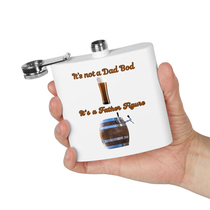 Stainless Dad Bod 2 steel Flask
