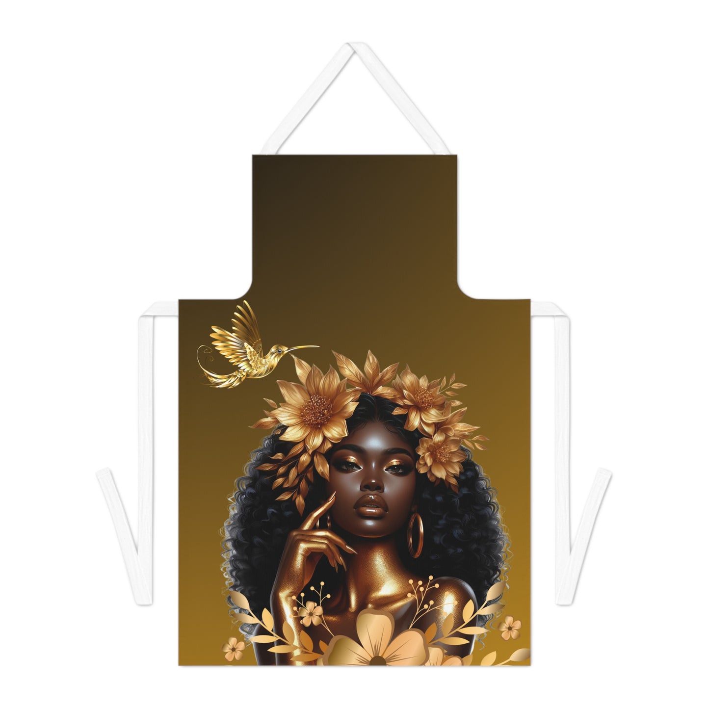 Queen Hummingbird Apron Design