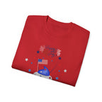 4th of July Cupcake T-Shirt — Happy 4th USA Patriotic Tee