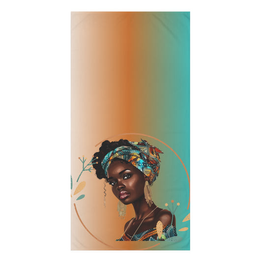 Teal-Mink-Cotton Towel